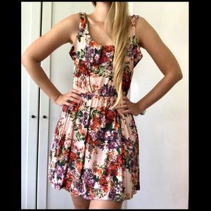 Floral Above Knee Dress